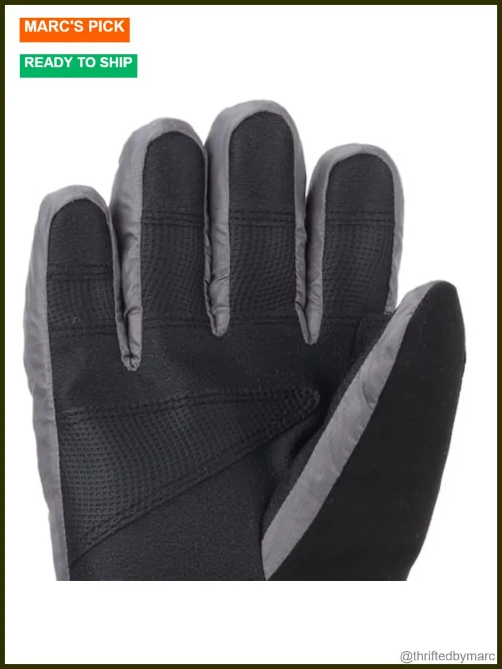 Women's Quilted Waterproof Cold Weather Gloves with Touchscreen